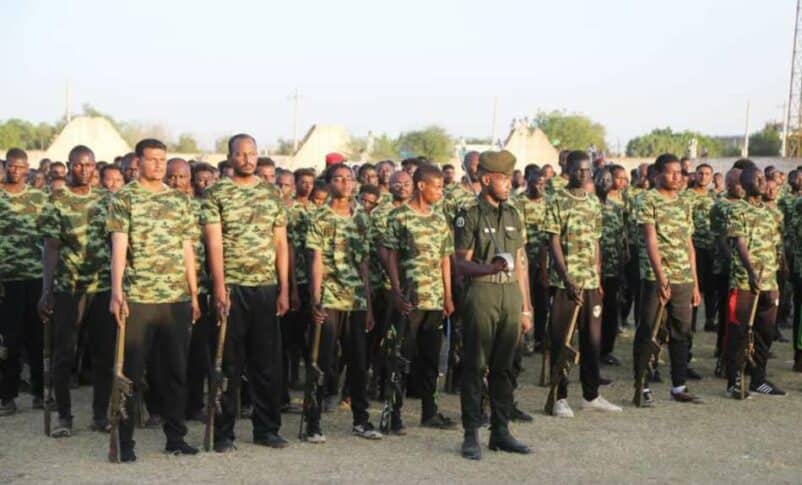 Popular Resistance Forces members conduct military training exercises in Kassala.