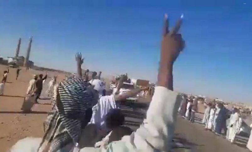 Volunteers mobilize to defend Sudan's Northern State after an RSF attack., on Dec 22, 2024