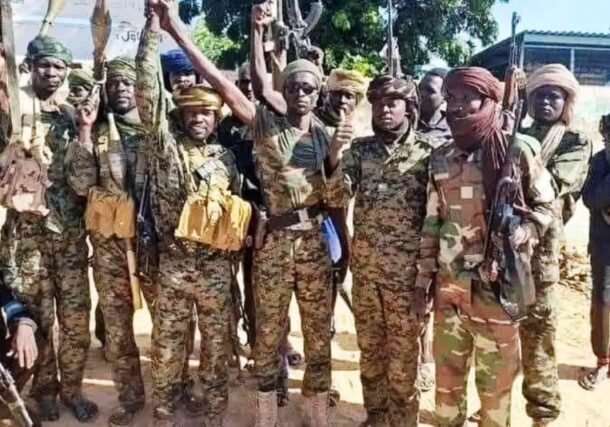 Darfur joint force members in El Fasher on January 1, 2024