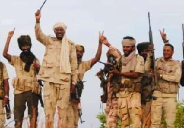 RSF sceond commander Abdel Rahim Daglo release in the RSF platforms on Jan 18, 2025
