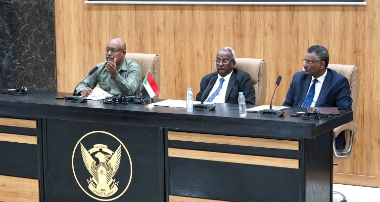 Sudan FM officials brief foreign diplomats in Port Sudan on Jan 25, 2025