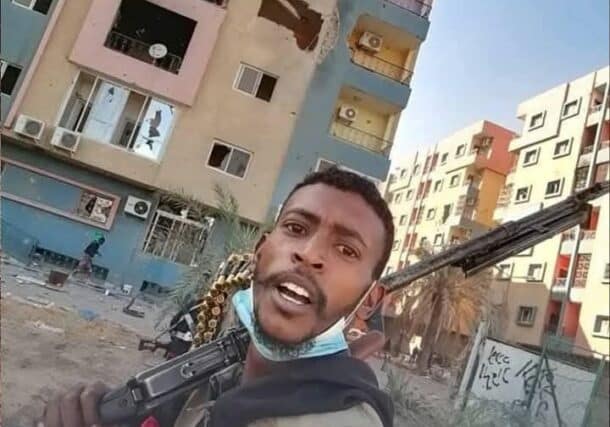 The Sudanese army's Armoured Corps seized control of the Al-Rawad residential complex in Khartoum on January 12, 2025.