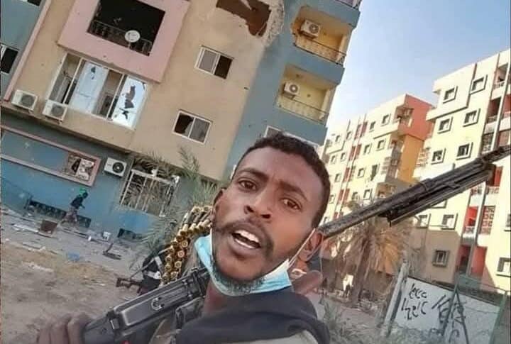 The Sudanese army's Armoured Corps seized control of the Al-Rawad residential complex in Khartoum on January 12, 2025.
