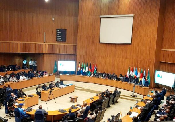 AUPSC convenes meeting on the situation in Sudan, February 14, 2025.