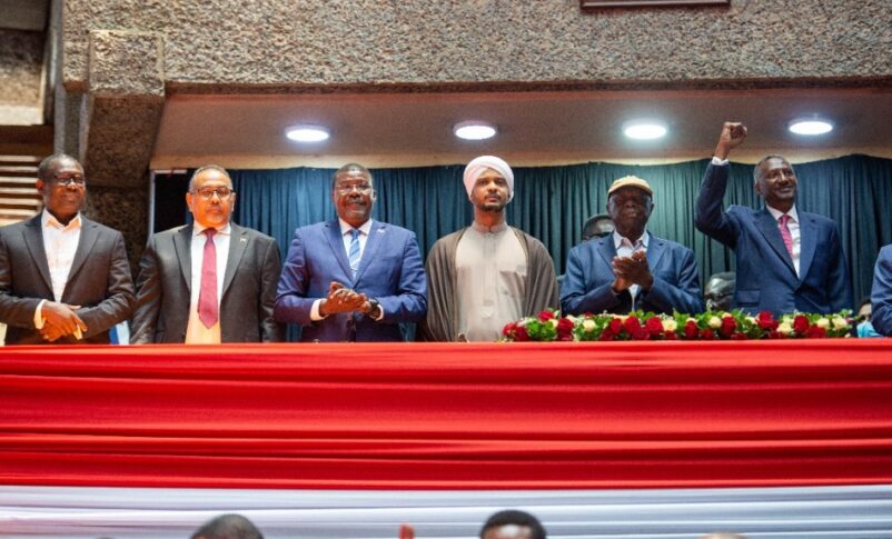 Abdel Rahim Daglo and Abdel Aziz al-Hilu (R) were among the participants in the founding meeting for a parallel government on Feb 18, 2025-1