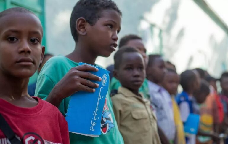 Children in Sudan are victims of the two year war.
