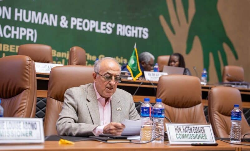 Commissioner Hatm Essaiem