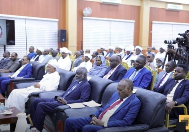 Democratic Bloc leaders met with the Sovereign Council head and army leader al-Burhan on Feb 8, 2025