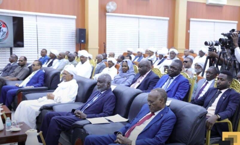 Democratic Bloc leaders met with the Sovereign Council head and army leader al-Burhan on Feb 8, 2025