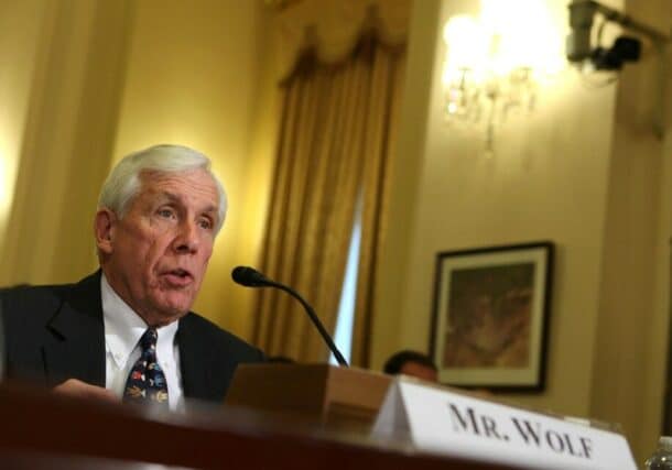 Fomer U.S Rep. Frank Wolf Getty Images