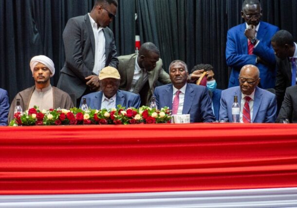 Several political leaders and RSF deputy leader attend a meeting at the Kenyatta International Centre on Feb 18, 2025