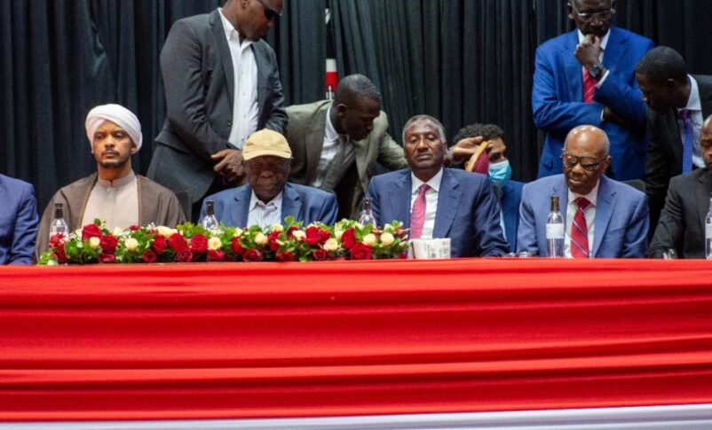 Several political leaders and RSF deputy leader attend a meeting at the Kenyatta International Centre on Feb 18, 2025