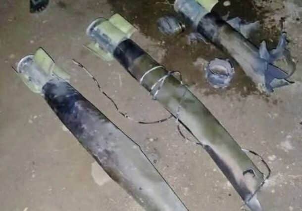 Remnants of projectiles launched by the Rapid Support Forces (RSF) on El Obeid, the capital of North Kordofan state, from a mobile platform, causing destruction and human casualties.
