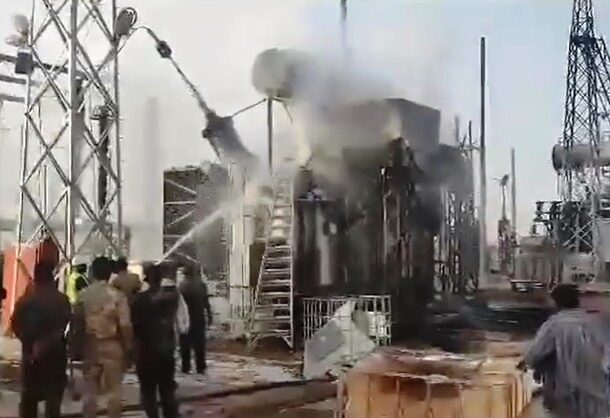 RSF drones attacked Merowe power station on Feb 28, 2025