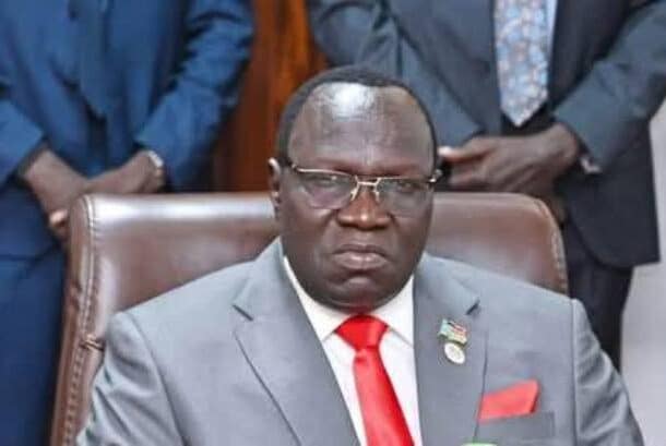 Chol Thon Balok, South Sudan Defence minister 1