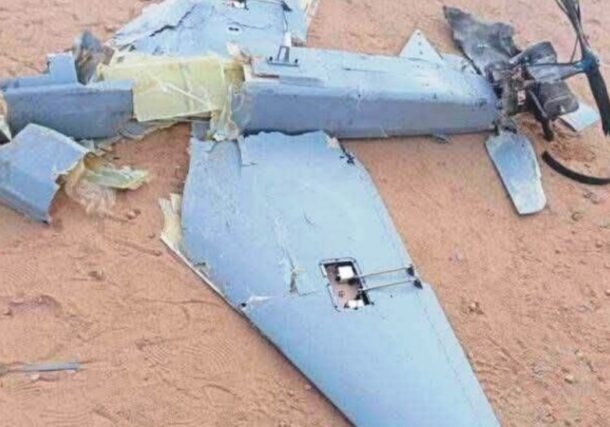 Sudanese army shot down five RSF drones in Ed Damazin on March 27, 2025