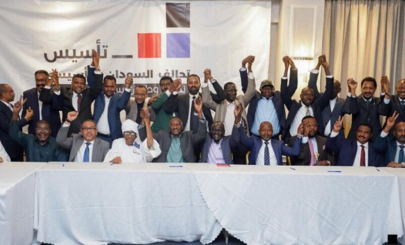 The Sudanese Founding Alliance leaders signed a transitional constitution in Nairobi on March 3, 2025