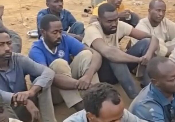 Aid workers detained by the RSF in Zamzam camp on April 27, accused of aiding the rival Sudanese army.