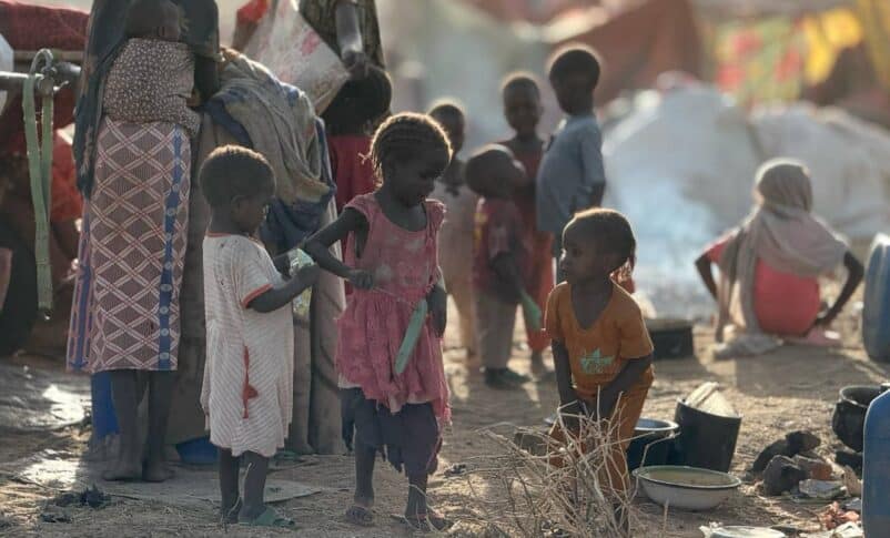 Some 93000 dispalced peoplea rrived at Tawila from Zamazam camp.
