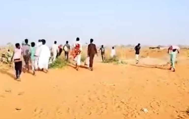 Al Nuhud resident fleeing their homes after the RSF control of the twon