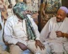 Hamar tribal leader receives RSF officers at his home in El Nuhud on May 3, 2025