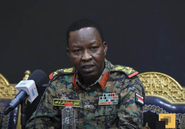 Lt Gen Shams al-Din Kabbashi meets state governors on May 3, 2025