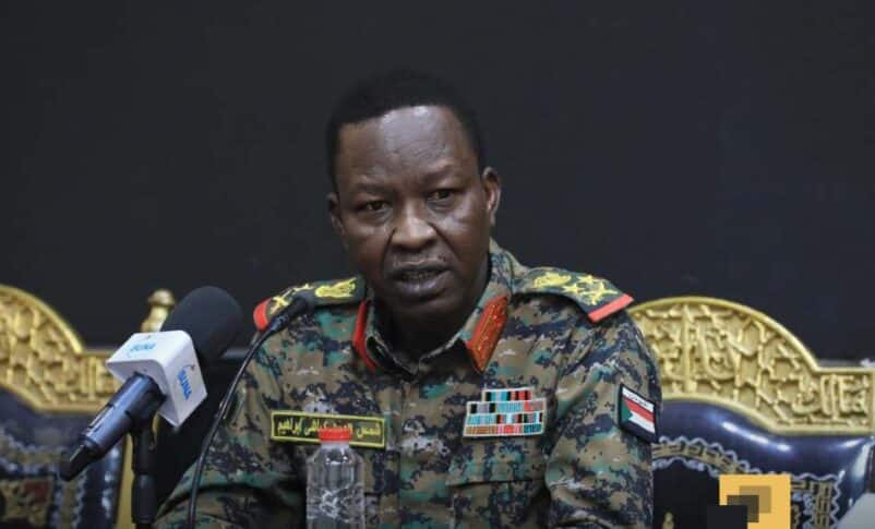 Lt Gen Shams al-Din Kabbashi meets state governors on May 3, 2025