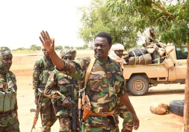 Minnawi in N. Darfur ahead of his departure to Port Sudan on August 27, 2023
