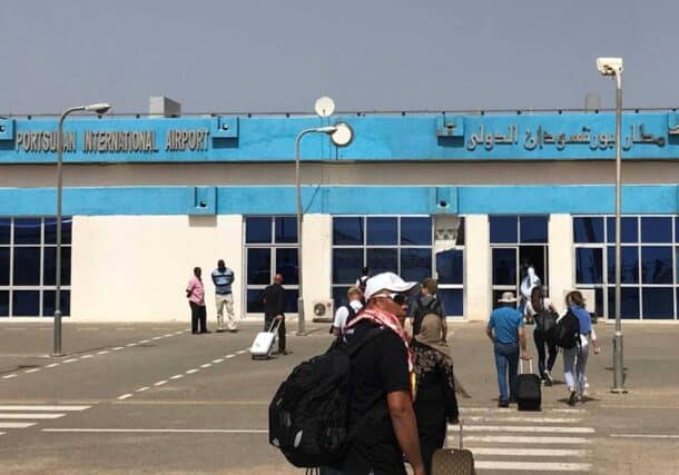Port Sudan airport SUNA file photo