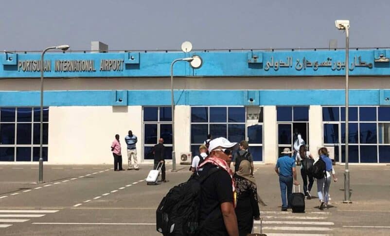 Port Sudan airport SUNA file photo