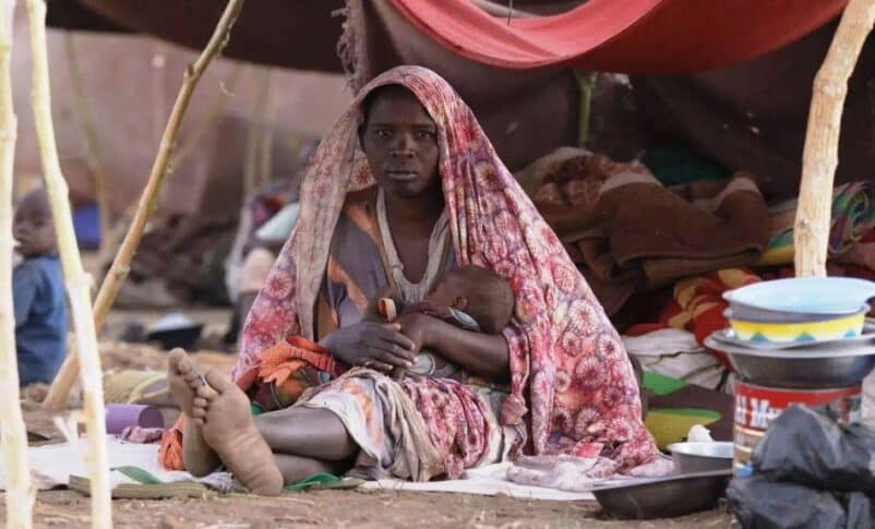 Running on empty a mother’s struggle to save her children in war-torn Darfur, UNICEF Sudan photo