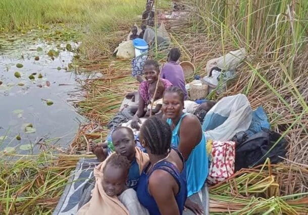 South Sudan women displaced in Old Fangak (ST)