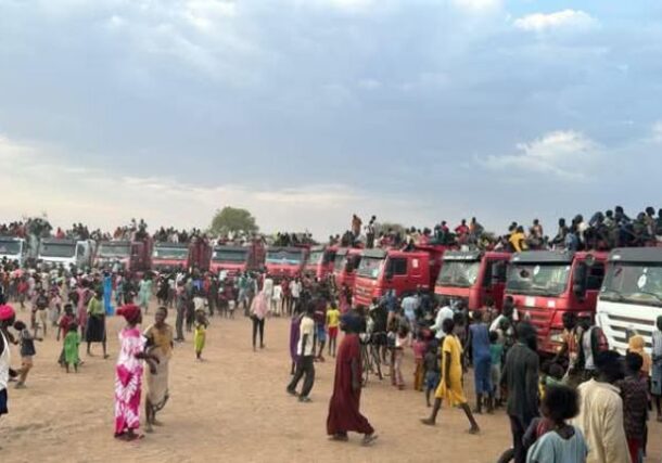 Sudanese refugees and South Sudanese returnees relocate from Abyei to Aweil citing hunger, lack of shelter on May 11, 2025