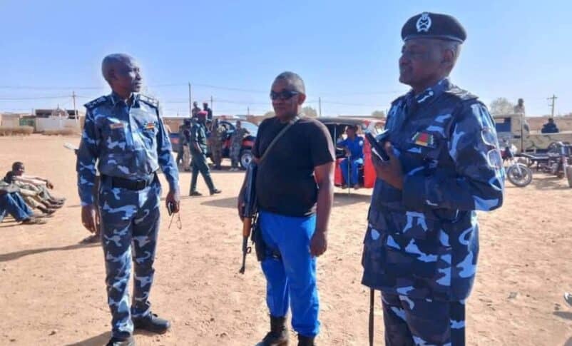 Sudanese police seized weapons and arrested several suspects in the Dar es Salam neighbourhood of Omdurman on June 27, 2025.