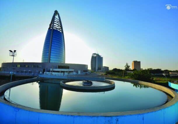 Al Mogran water treatment plant Khartoum, file photo.