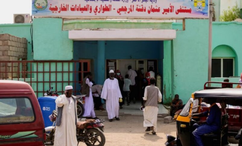 An emergency hospital in Port Sudan on August 20, 2023, Reuters photo