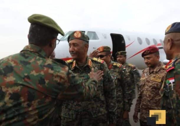 Burhan's presidential plane landed for the first time in Khartoum 27 months after the outset of the war on July 19, 2025