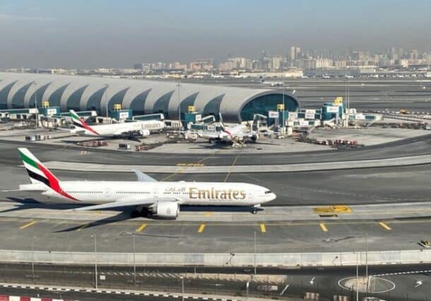 A general view of Dubai International Airport in Dubai, United Arab Emirates January 13, 2021, Reuters photo