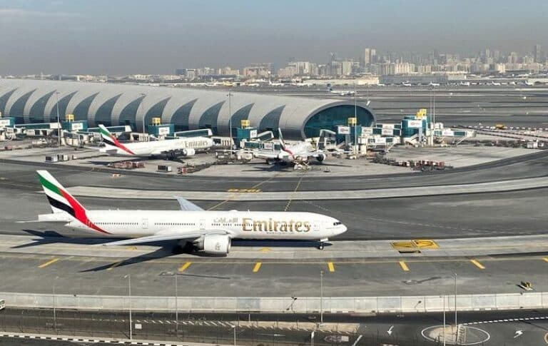 A general view of Dubai International Airport in Dubai, United Arab Emirates January 13, 2021, Reuters photo