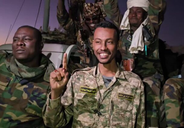 Almesbah Abu Zeid Talha, commander of the Al-Baraa bin Malik Brigade.