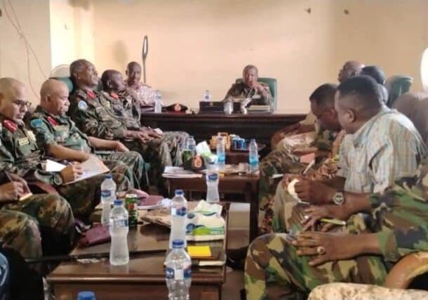 Fifth meeting of the ommittee tasked with clearing military formations from the capital, on August 10, 2025