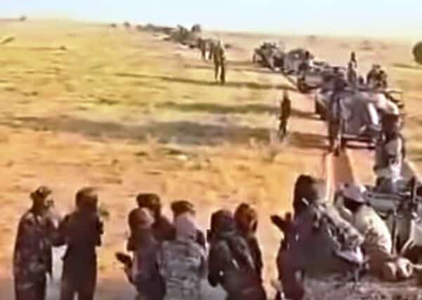 RSF fighters in West Kordofan, file photo