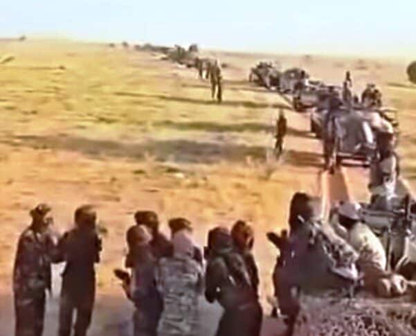 RSF fighters in West Kordofan, file photo