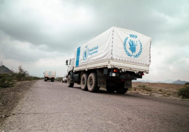 WFP aid truck in Sudan (WFP photo)