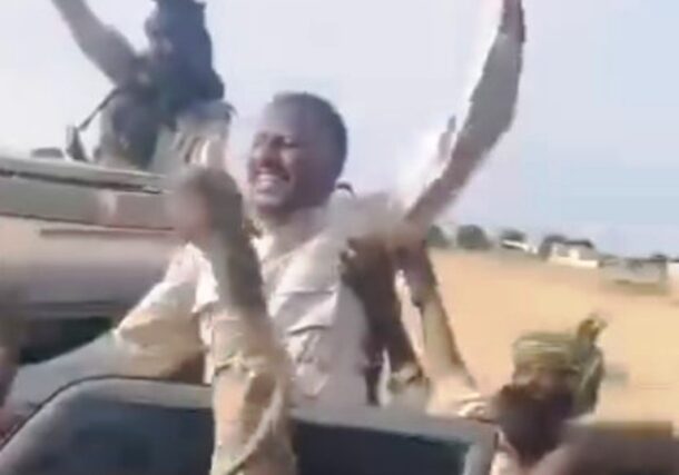 RSF deputy commander Abdelrahim Daglo in Darfur on Sept. 15, 2025, his first appearance in the region in more than two months.