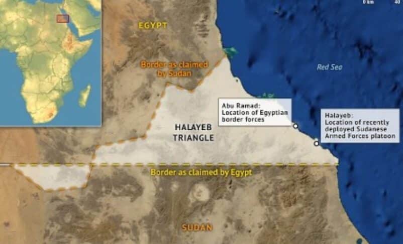 Disputed Haylayed triangle, Stratfor photo