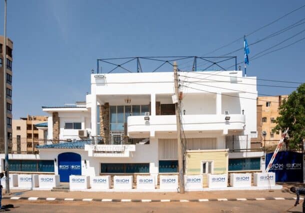 IOM office in Khartoum pictured on September 8, 2025-950