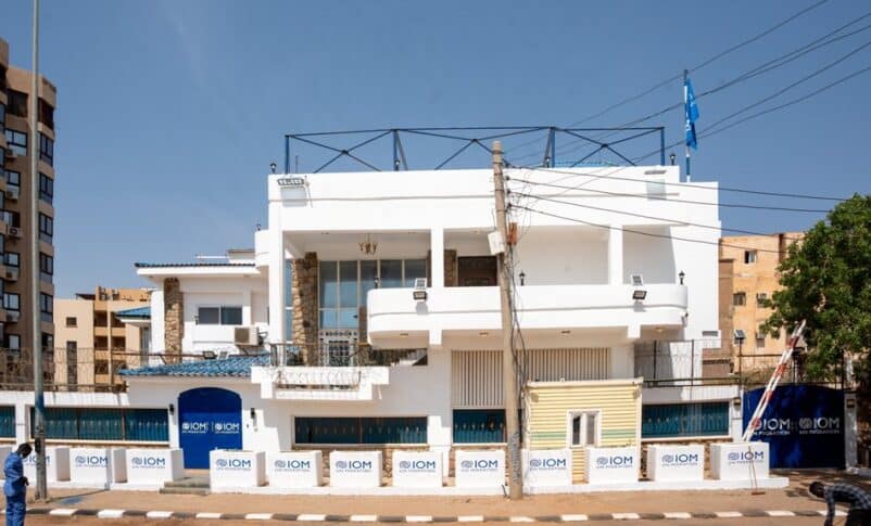 IOM office in Khartoum pictured on September 8, 2025-950