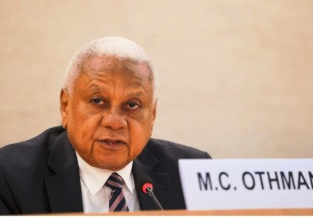 Mohmed Chande Othman, chair of the Sudan fact-finding mission