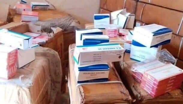Sennar drug enforcement seizes 43 parcels of banned and expired medicines on July 1, 2025.